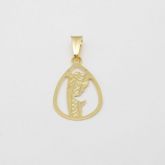 Pingente folheado a ouro 18k 0203163