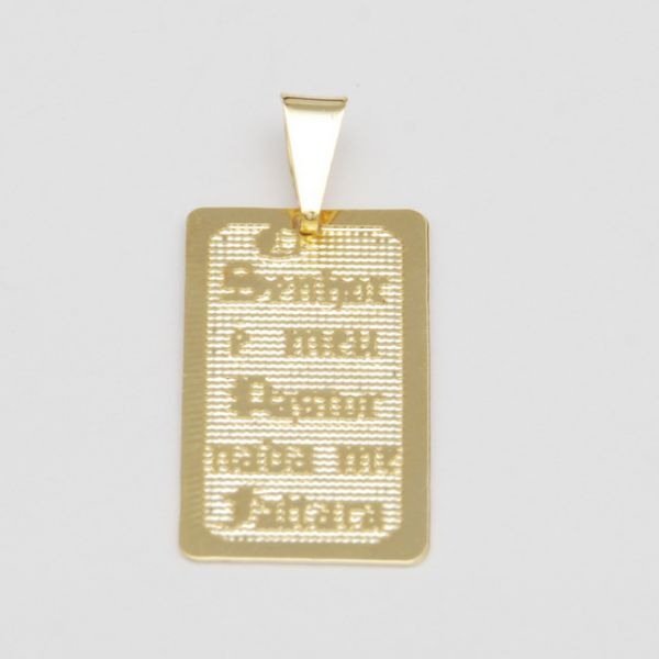 Pingente folheado a ouro 18k 0203650